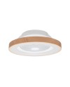 TIBET * VENTILADOR MADERA/BLANCO 35W PLAFÓN LED 70W CON MANDO Y APP