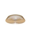 HIMALAYA * VENTILADOR MADERA 35W PLAFÓN LED 70W CON MANDO Y APP