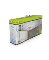 NEPAL * VENTILADOR BLANCO/HAYA LED CON MANDO
