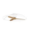 NEPAL * VENTILADOR BLANCO/HAYA LED CON MANDO