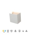 DAVOS XL * APLIQUE EXTERIOR LED* 2*10W 4000K BLANCO