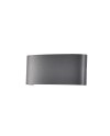 ARCS * APLIQUE EXTERIOR LED 8*1W 3000K GRIS OSCURO