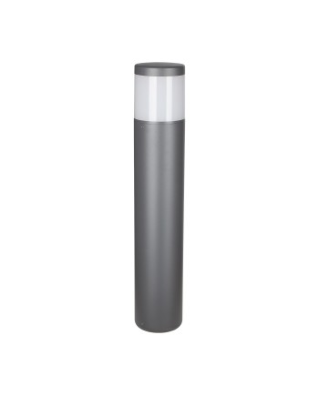 CHICAGO * BALIZA EXTERIOR GRIS OSCURO RED. 65CM IP65 E27