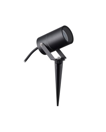 QUEBEC * PIQUETA EXTERIOR NEGRA IP65 GU10