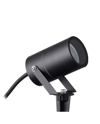 QUEBEC * PIQUETA EXTERIOR NEGRA IP65 GU10