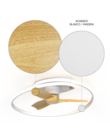 OCEAN * PLAFÓN / VENTILADOR - MADERA
