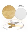 OCEAN * PLAFÓN / VENTILADOR - MADERA