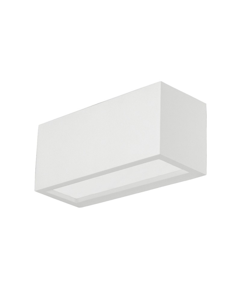 UTAH * APLIQUE EXTERIOR BLANCO IP65 - 1L*E27