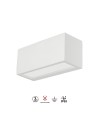 UTAH * APLIQUE EXTERIOR BLANCO IP65 - 1L*E27