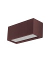UTAH * APLIQUE EXTERIOR CORTEN IP65 - 1L*E27