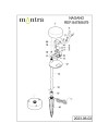 NAGANO * BALIZA LED 7W 3000K CORTEN