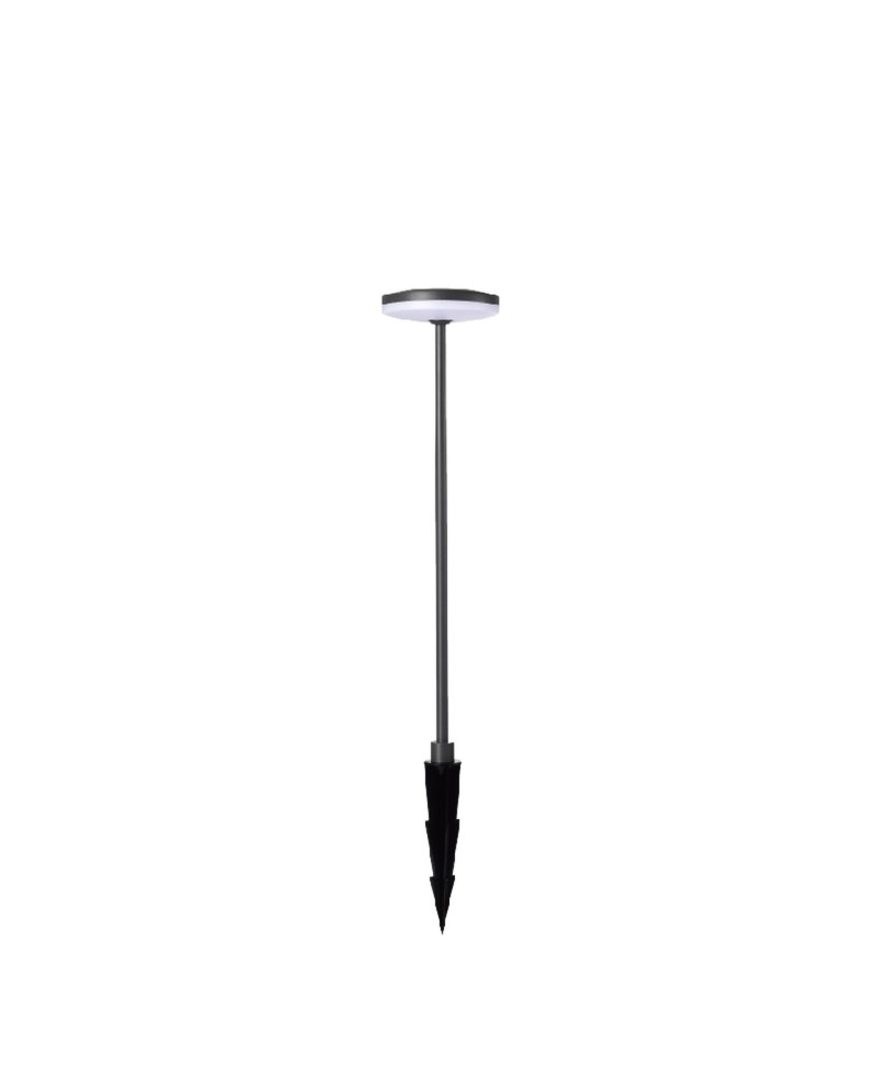 AKITA * BALIZA LED 12W H.60 3000K NEGRO