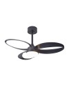 INFINITY FAN * Ventilador NEGRO LED 20W-3000K-5000K