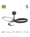 INFINITY FAN * Ventilador NEGRO LED 20W-3000K-5000K
