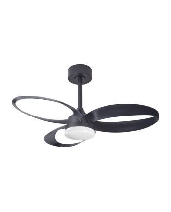 INFINITY FAN * Ventilador NEGRO LED 20W-3000K-5000K