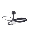 INFINITY FAN * Ventilador NEGRO LED 20W-3000K-5000K