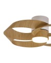 ROSE* PLAFÓN / VENTILADOR - BLANCO+MADERA