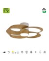 ROSE* PLAFÓN / VENTILADOR - BLANCO+MADERA