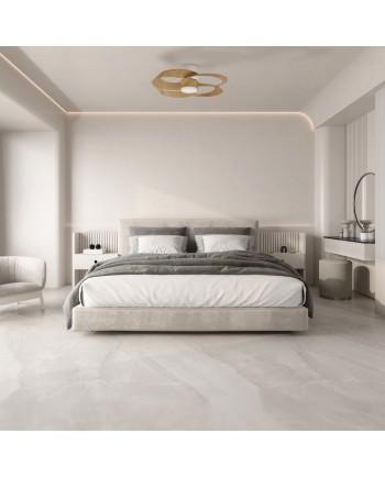ROSE* PLAFÓN / VENTILADOR - BLANCO+MADERA