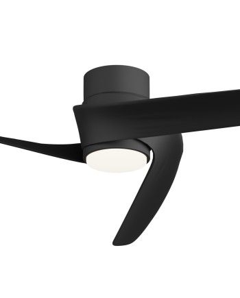 GROENLAND M* Ventilador LED NEGRO 24W-2700K-5000K