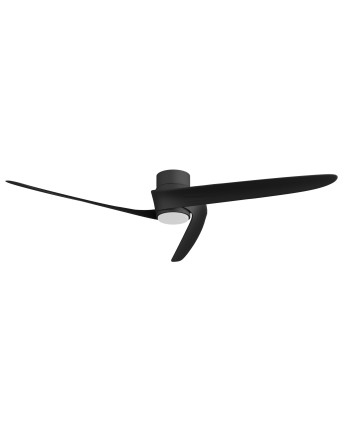 GROENLAND M* Ventilador LED NEGRO 24W-2700K-5000K