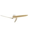 GROENLAND M* Ventilador LED BLANCO-MADERA 24W-2700K-5000K *****F*****