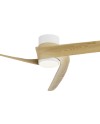GROENLAND M* Ventilador LED BLANCO-MADERA 24W-2700K-5000K *****F*****