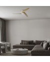 GROENLAND M* Ventilador LED BLANCO-MADERA 24W-2700K-5000K *****F*****