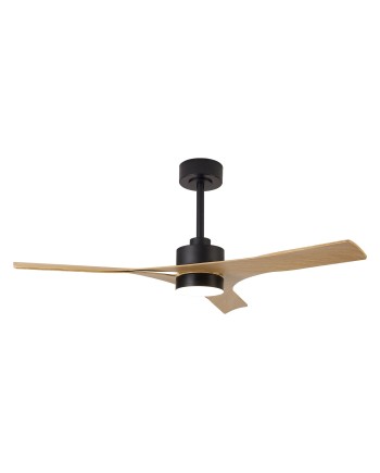 THAI * PLAFÓN / VENTILADOR - NEGRO+MADERA