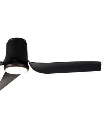 USHUAIA * PLAFÓN / VENTILADOR - NEGRO