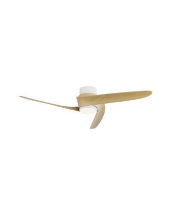 GROENLAND S* PLAFÓN / VENTILADOR  - BLANCO/MADERA