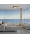 GROENLAND S* PLAFÓN / VENTILADOR  - BLANCO/MADERA