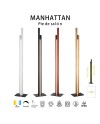 MANHATTAN* PIE DE SALON 200CM BLANCO