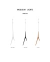 MODULAR LIGHT * COLGANTE ARRECIFE ( 2 L ) ORO