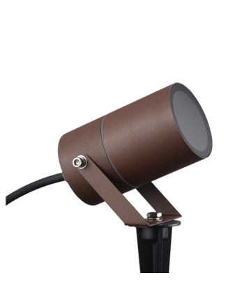 QUEBEC * PIQUETA EXTERIOR IP65 GU10 CORTEN