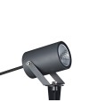 QUEBEC LED * PIQUETA EXTERIOR 10W 3000K IP65 GRIS OSCURO