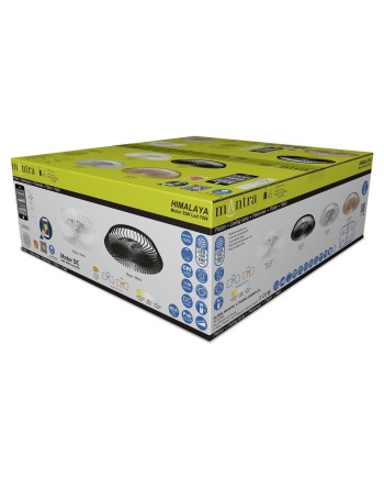 HIMALAYA * VENTILADOR BLANCO 35W PLAFÓN LED 70W CON MANDO Y APP