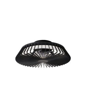 HIMALAYA * VENTILADOR NEGRO 35W PLAFÓN LED 70W CON MANDO Y APP