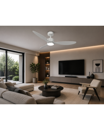 Ventilador Aura Blanco