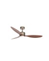 Ventilador Aura Dorado Madera