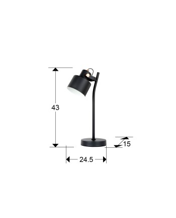 I3-ERIKA- SOBREMESA 1L NEGRO-COBRE