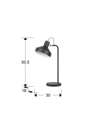 I3-IRIAS- SOBREMESA 1L NEGRO-COBRE