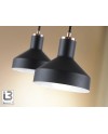 I3-IRIAS- LAMPARA 1L NEGRO-COBRE