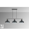 I3-IRIAS- LAMPARA 3L NEGRO-COBRE