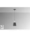 I3-GISELA-LAMPARA 1L NEGRO-LATON