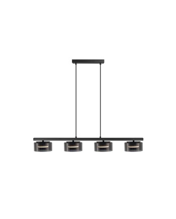 I3-OLAIA- LAMPARA 4L NEGRO-SMOKY