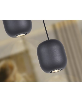 I3-NIMES- LAMPARA 1L NEGRO