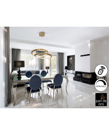 ETERNITY- LAMPARA PAN ORO Ø60 DIM