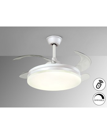 VENTO-VENTILADOR TODO BLANCO D50/100 DIM