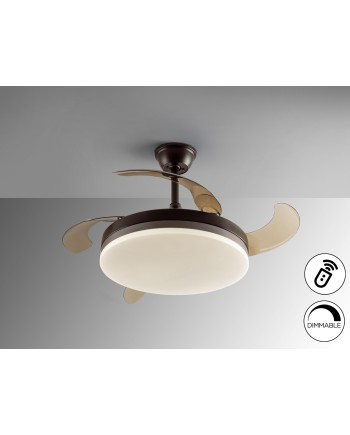 VENTO-VENTILADOR MARRON D50/100 DIMABLE
